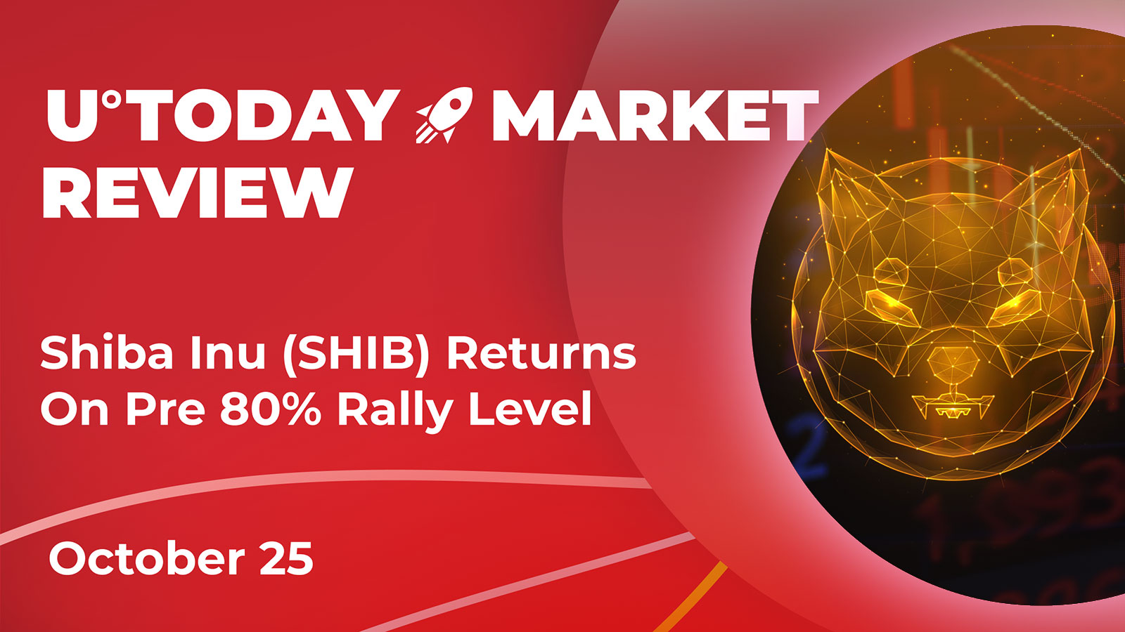Shiba Inu (SHIB) Returns On Pre 80% Rally Level: Crypto Market Review, October 25