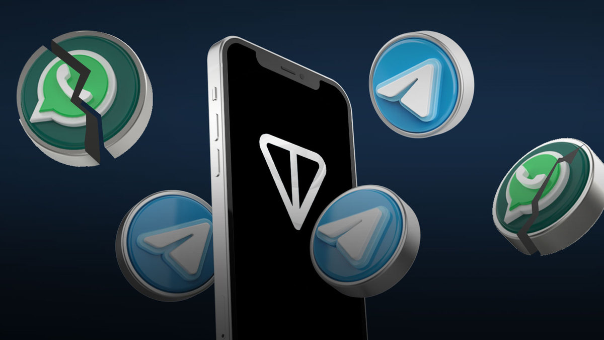 Toncoin (TON) Up As Telegram Rival WhatsApp Crashes
