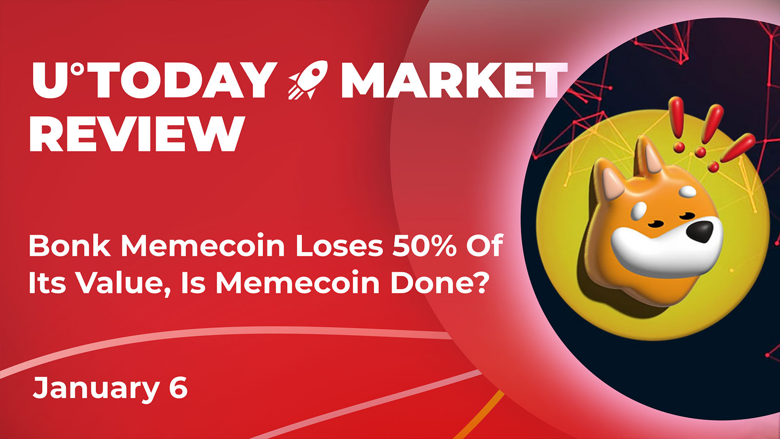 Bonk Meme Coin Loses 50% of Its Value, Is Meme Coin Done? Crypto Market Review, Jan. 6
