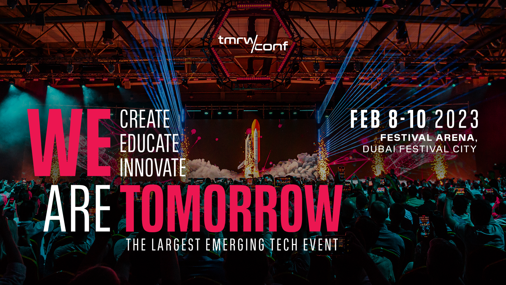 The Biggest Global Tech Experts Announced as Speakers at TMRW Dubai