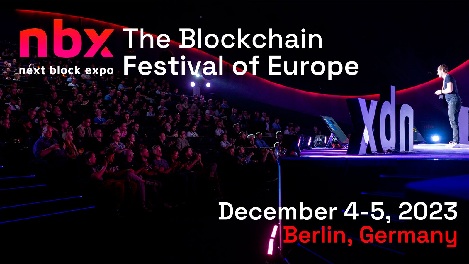 Next Block Expo Returns to Berlin - Leading Blockchain Event to be Held on December 4-5th, 2023 at CineStar CUBIX, Alexanderplatz