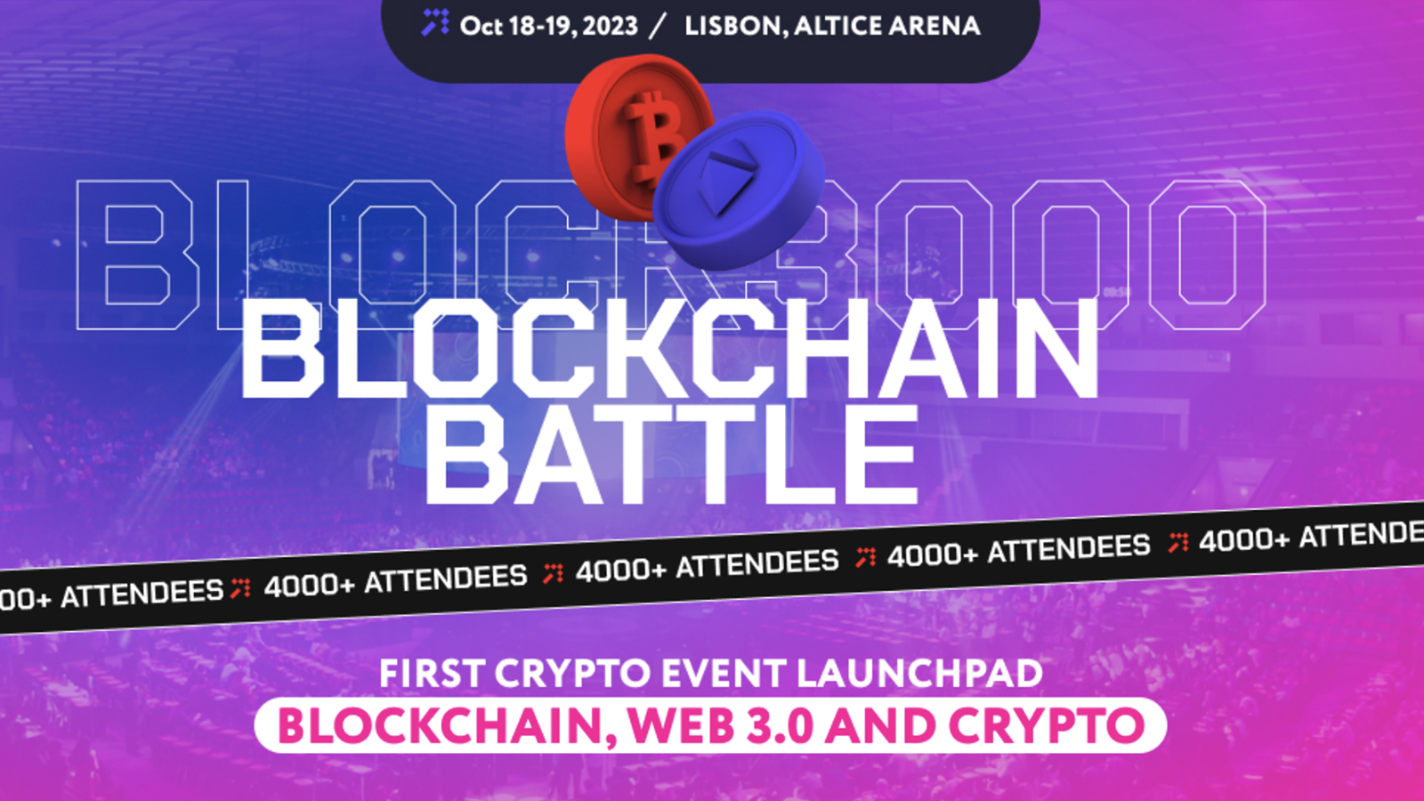 First Crypto Event LAUNCHPAD BLOCK3000: Blockchain Battle