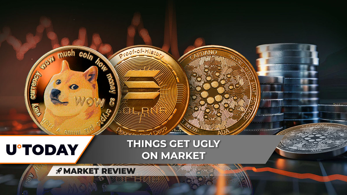 Dogecoin (DOGE) Massive 20% Drop: What's Next? Solana (SOL) Dream of $200 Denied, Cardano (ADA) on Verge of Losing Lifeline Support