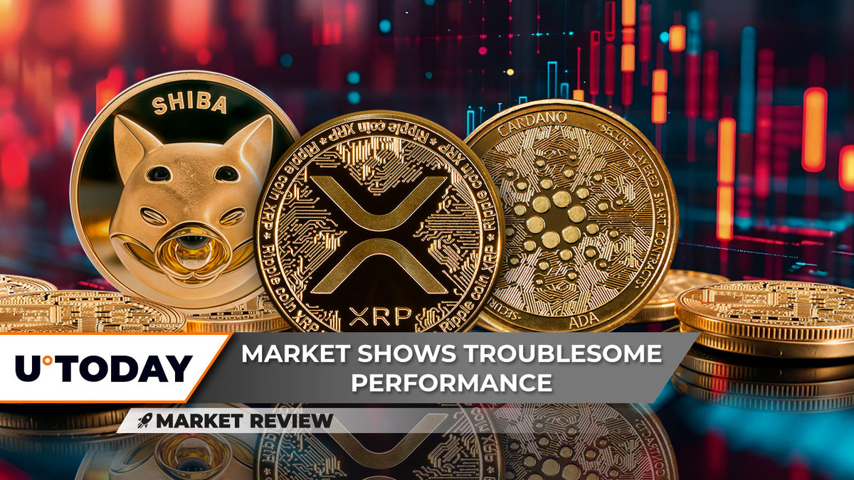 Shiba Inu (SHIB) in Trouble, Again, Will XRP Finally Break $0.52 Resistance? Cardano (ADA) Isn't Allowed to Join Bullish Party