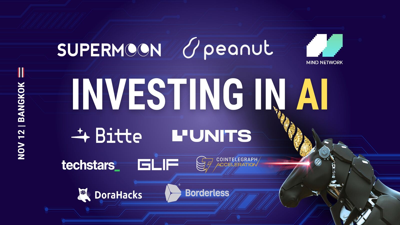 Investing in AI with Supermoon & Peanut Trade Brings Top -Tier VCs to Cover DeAI at Devcon