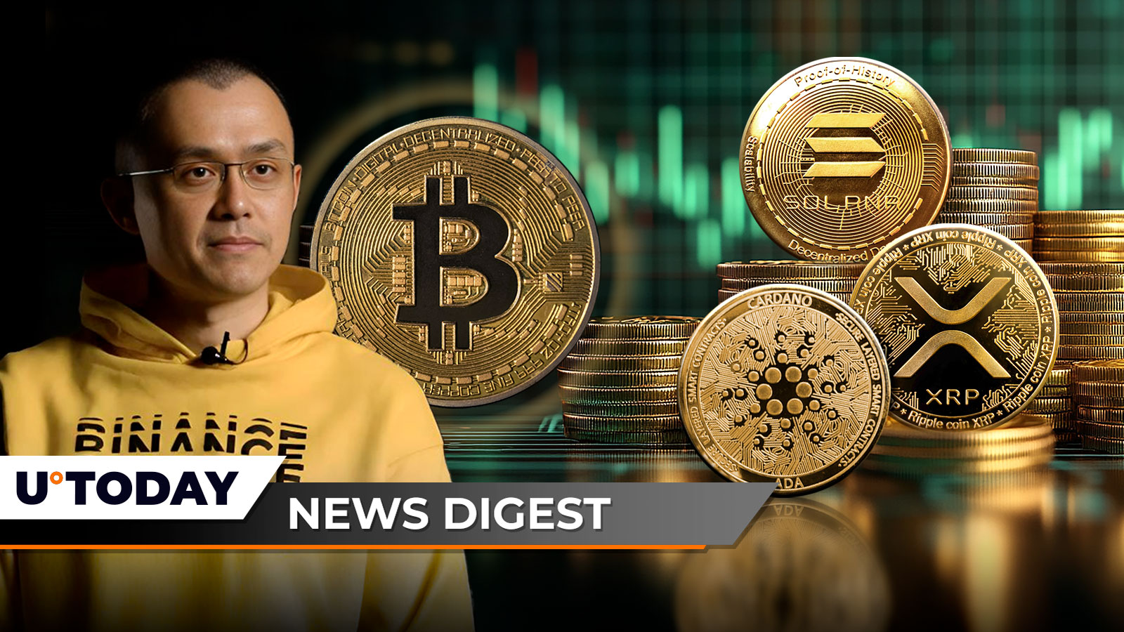 XRP, ADA and SOL Surge Following Crypto Strategic Reserve Announcement, Binance's CZ Issues Crucial Advice for Those Shaken Out by Bitcoin Crash: Crypto News by U.Today