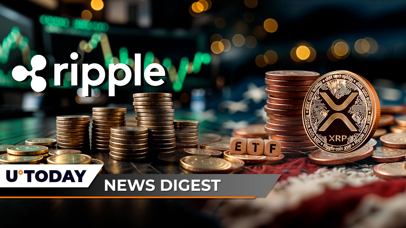 Ripple Announces One of Largest Deals in Crypto History, First U.S.-Based XRP ETF Debuts with 'Very Respectable' Trading Volume: Crypto News Digest by U.Today