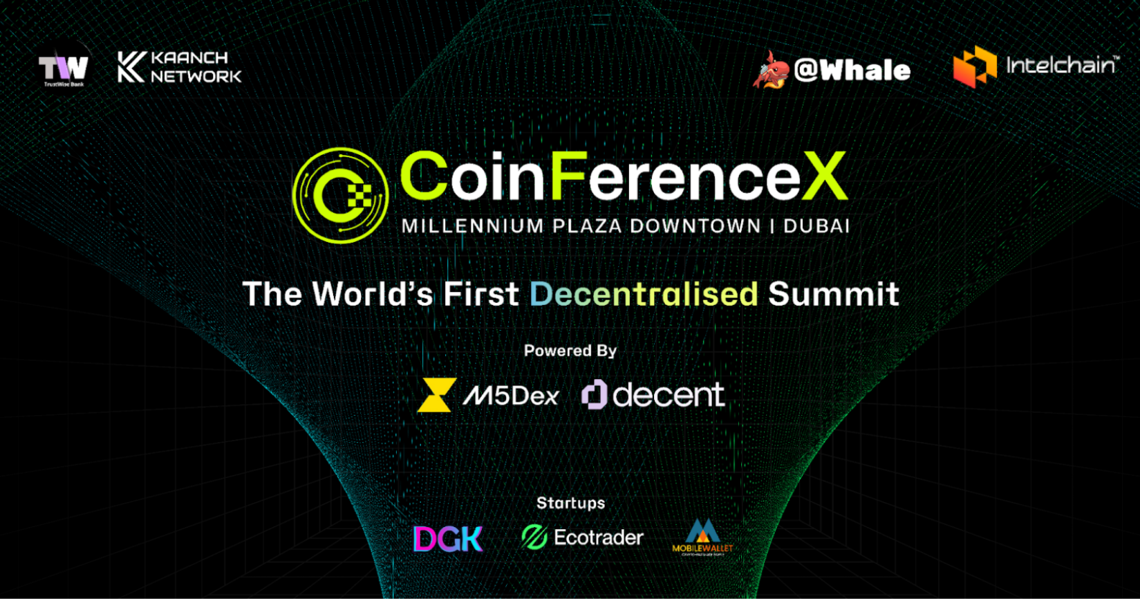 CoinFerenceX Dubai – World’s First Decentralized Event with Innovation and Global Reach