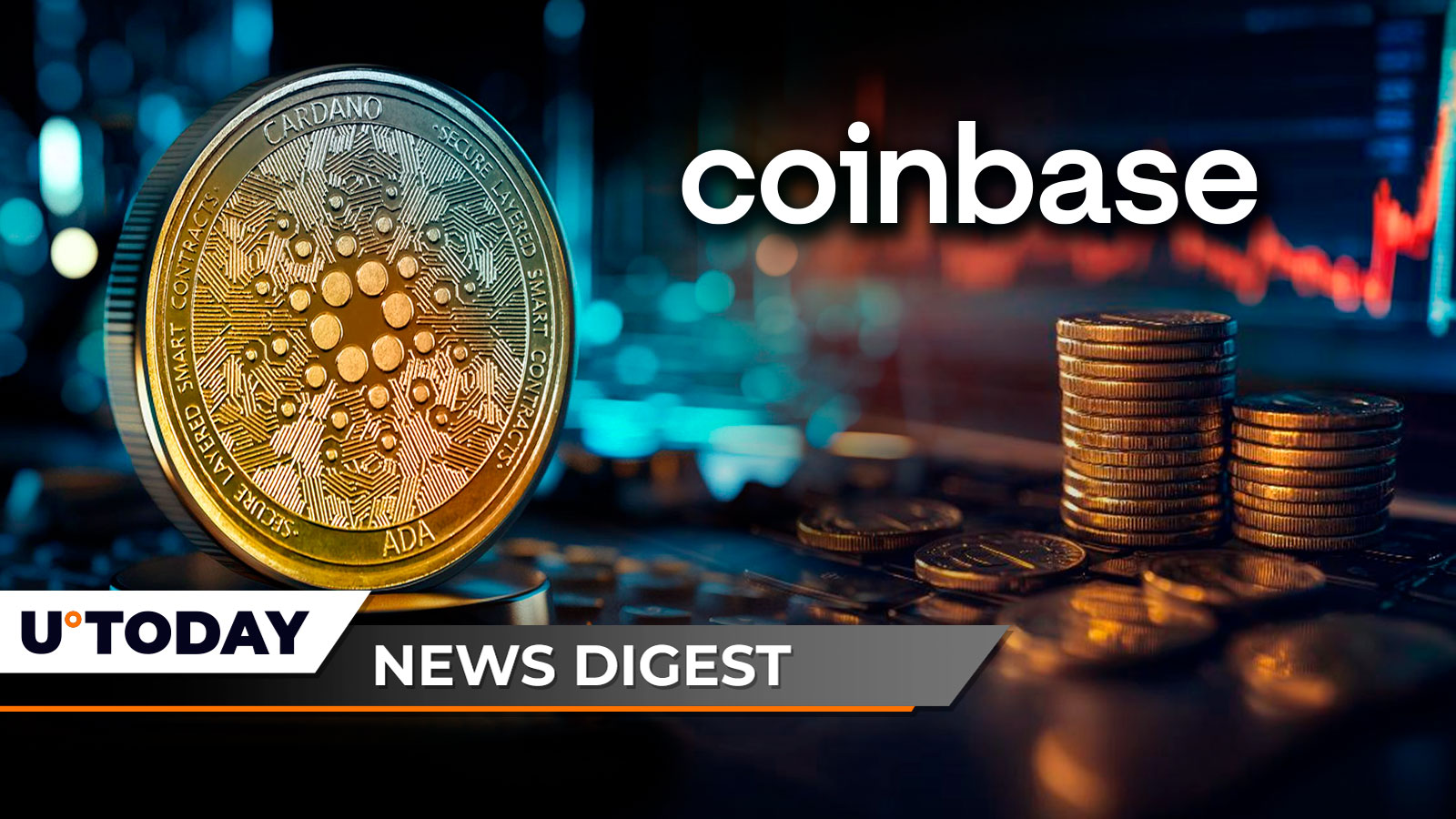 Cardano's Surprising 'Problem' Highlighted by Top Exec, Coinbase Names 5 Cryptos to Be Delisted, 1,000,000,000 XRP Unlocked by Ripple as It Sets New Rules: Crypto News Digest by U.Today