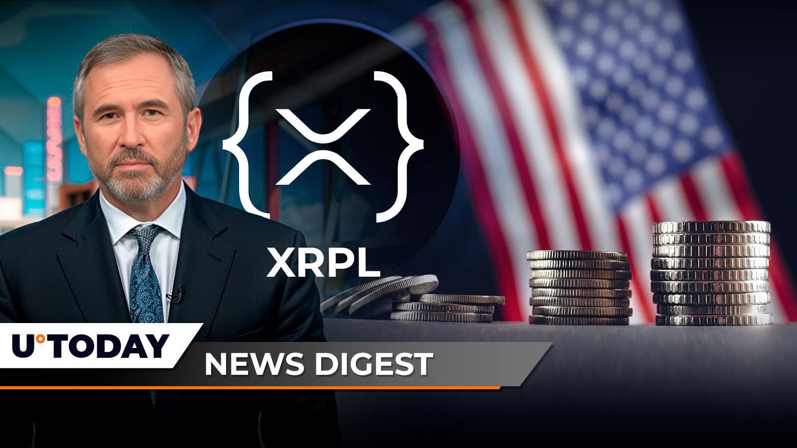 Ripple CEO Breaks Silence on 'Huge Progress' for XRP Ledger, Big Crypto Vote Coming This Week in U.S. House, Massive ETH ICO Whale Moves $12 Million ETH to Kraken: Crypto News Digest by U.Today