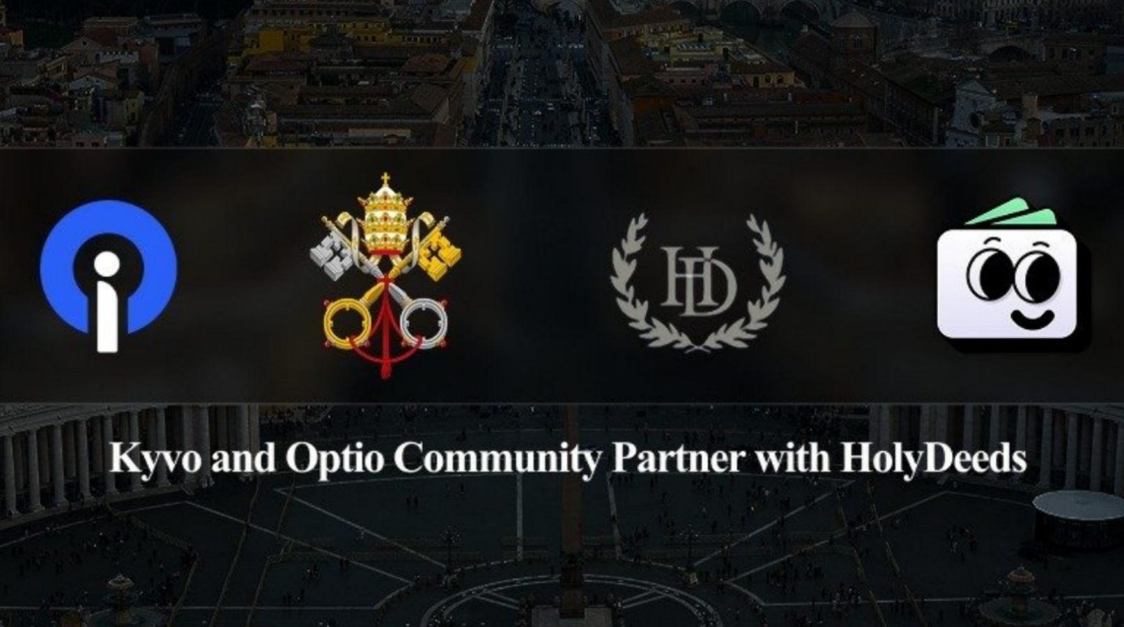 Kyvo and Optio Community Partner with HolyDeeds to Bridge Faith and Technology