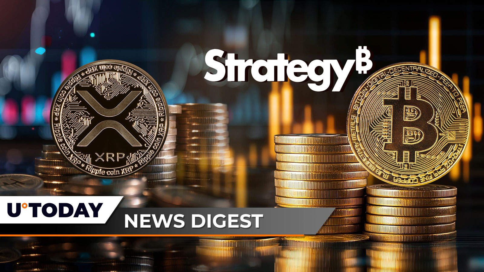 Mysterious 640,000,000 XRP Transfer Explodes XRP Army, Saylor’s Strategy Moves $796 Million in Bitcoin, Shiba Inu Regains 100 Trillion Mark: Crypto News Digest by U.Today