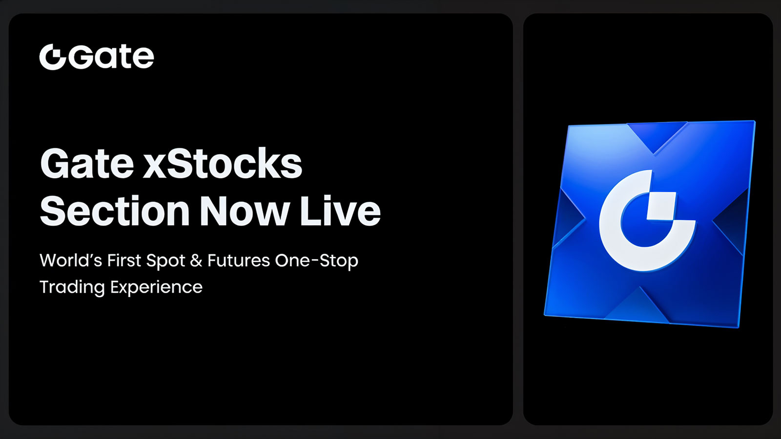 Gate Launches xStocks Trading Section, Bridging Crypto Finance and Global Capital Markets