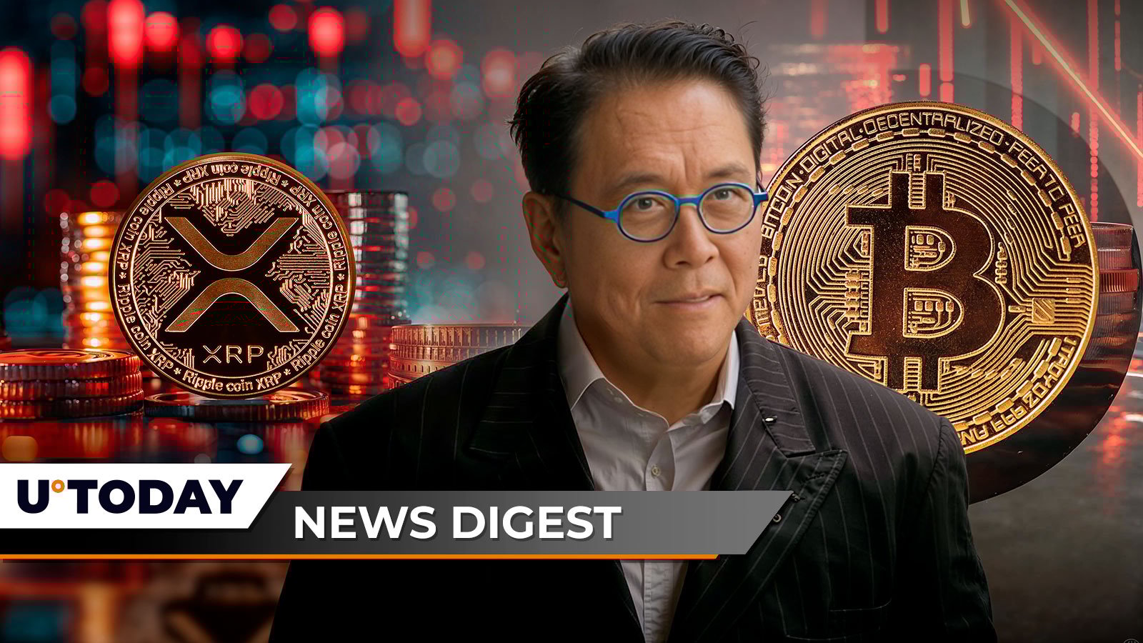 XRP Price to $6 Now Possible, Rich Dad Poor Dad' Author Warns of Bitcoin Crash, $206 Million In Solana Leaves Coinbase: Crypto News Digest