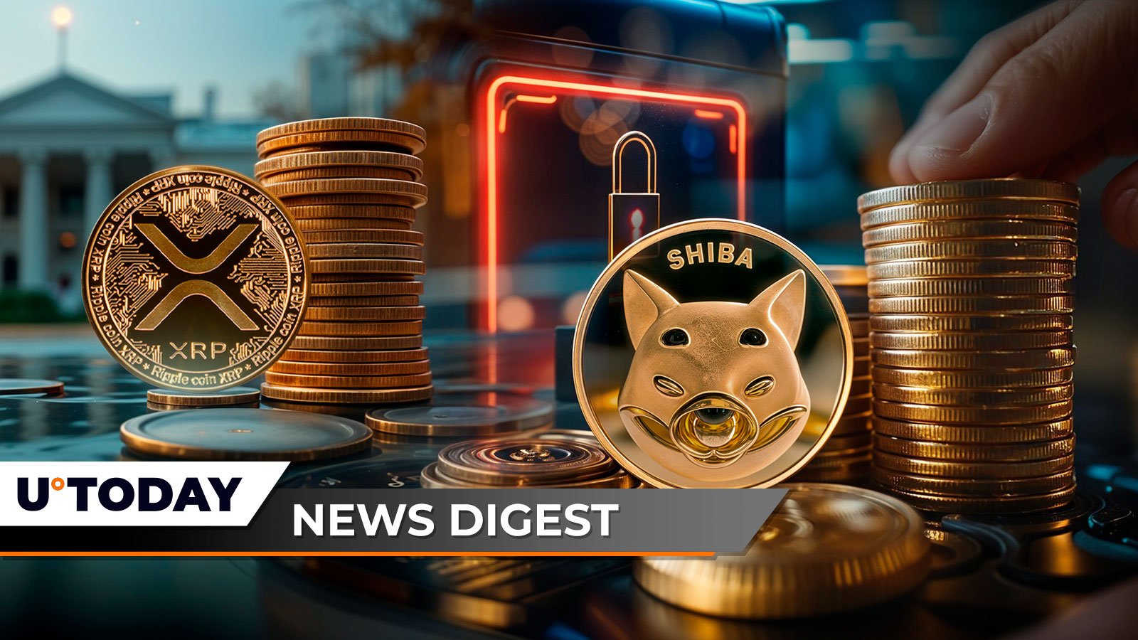 XRP Gets Zero Mentions at White House, $58.7 Million Shiba Inu Locked, Ripple Hiring Executive: Crypto News Digest