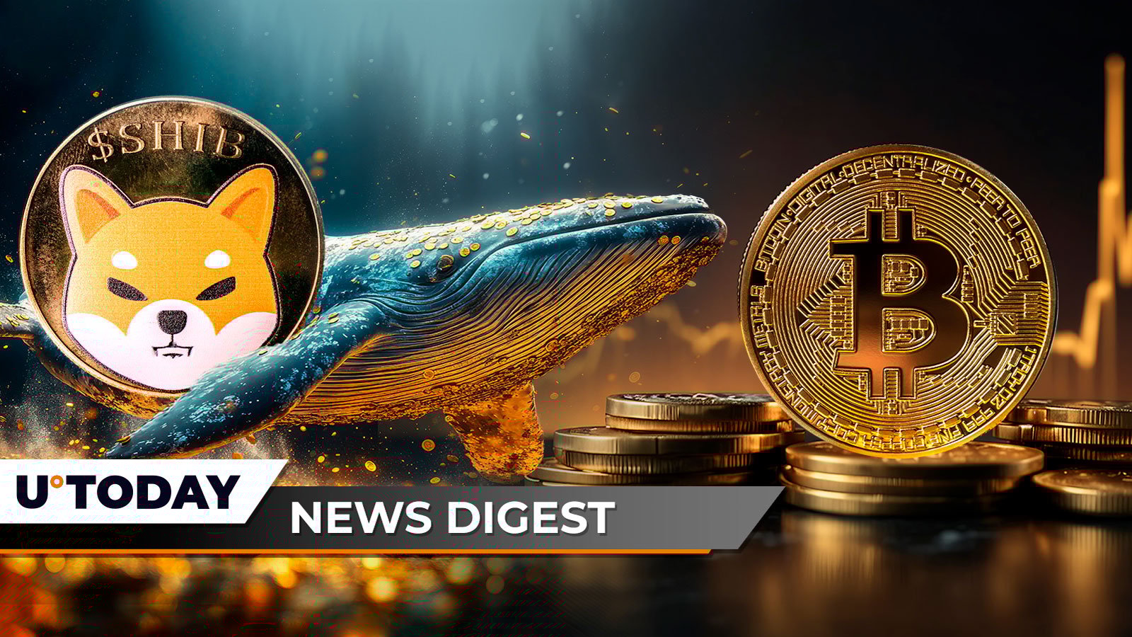 Bitcoin Price Nears Golden Cross, XRP Price Eyes $11 Target, Shiba Inu Sees 100% Jump in Whale Activity — Crypto News Digest 