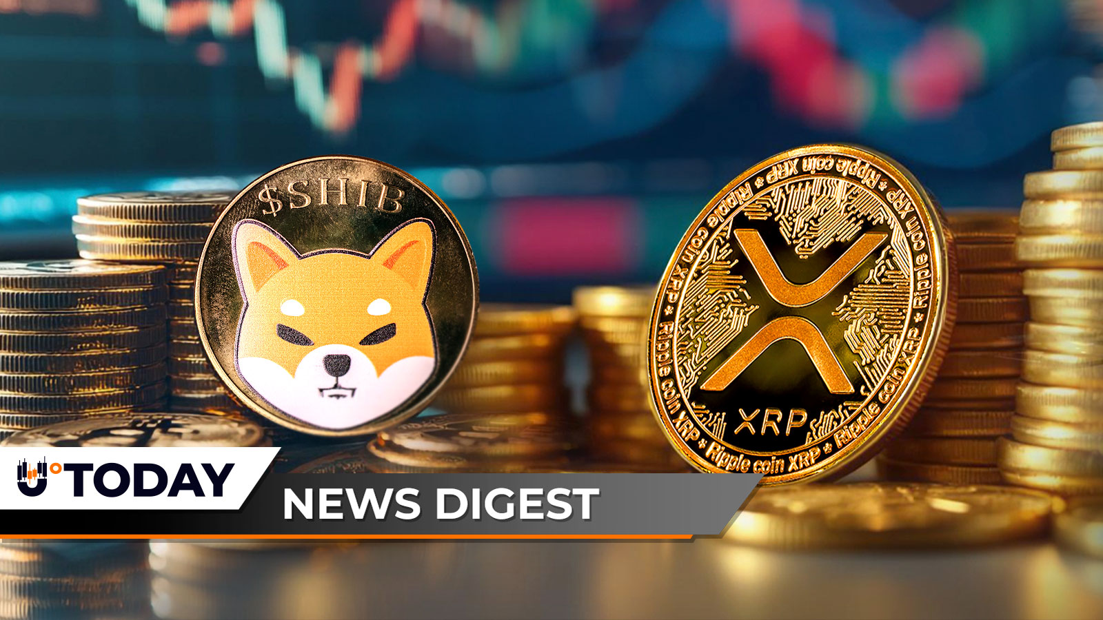 U.Today Crypto Digest: Key Shiba Inu (SHIB) Metric Says Demand Is Back, Big XRP Reveal Expected This Week, Bitcoin Hits 7,132% Bullish Liquidation Imbalance