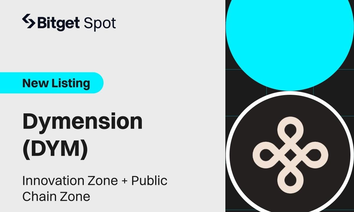 Bitget Lists Dymension in Innovation Zone