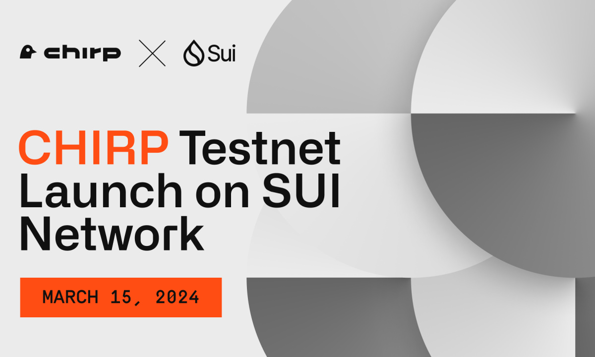 DePIN Project Chirp Launches Testnet to Power Decentralized IoT