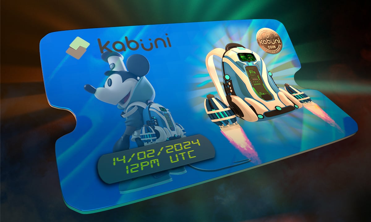 Kabuni Celebrates “Stake a Future” Launch with 10,000 Steamboat Willie-Inspired NFTs