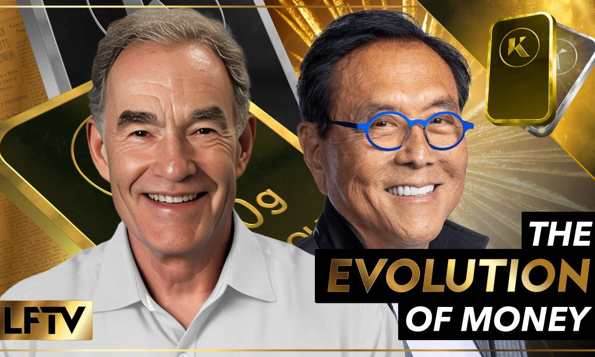 Kiyosaki Sits Down with Kinesis to Talk ‘The Evolution of Money’