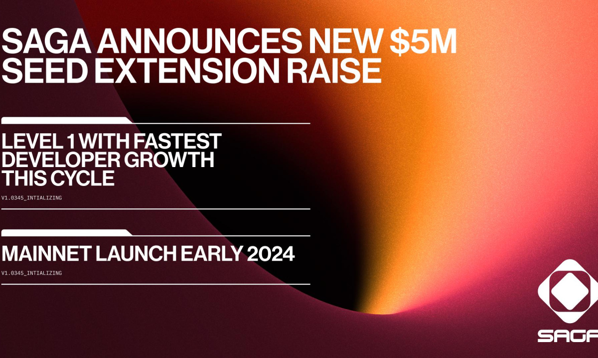 Saga Announces Seed Extension Raise of $5M for Accelerated Growth