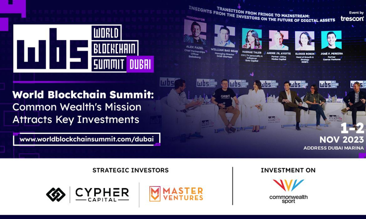 World Blockchain Summit: Common Wealth's Mission Attracts Key Investments