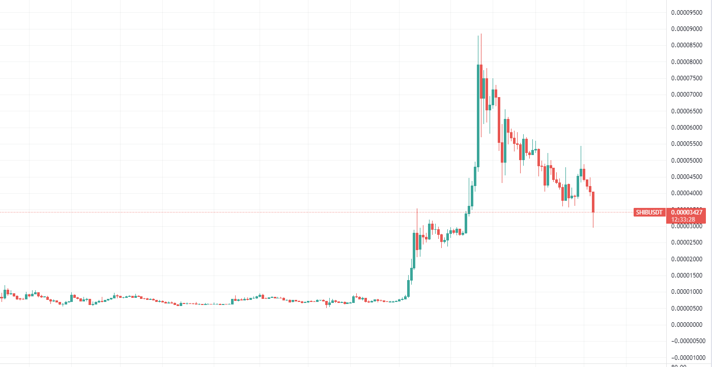 Shiba Inu Daily Chart