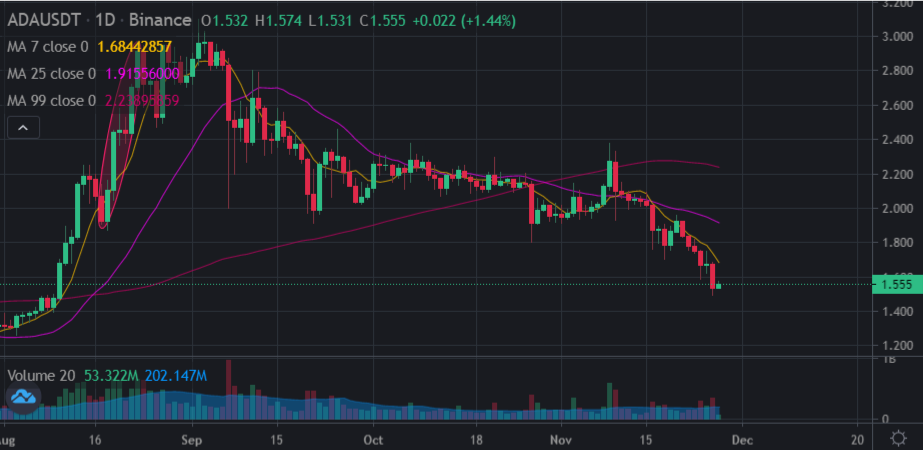 Cardano (ADA) price loses 50%, here's why