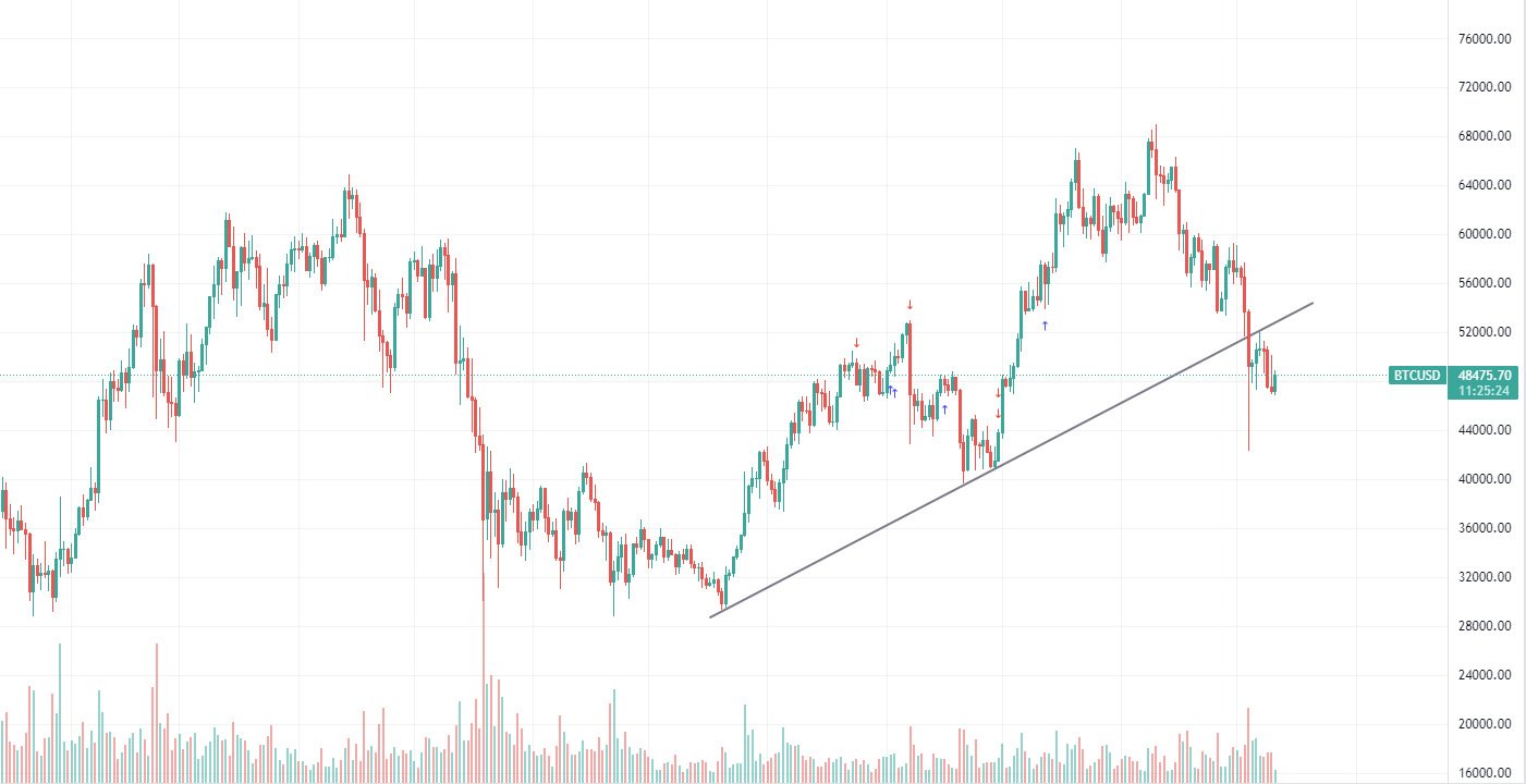 BTC Daily Chart