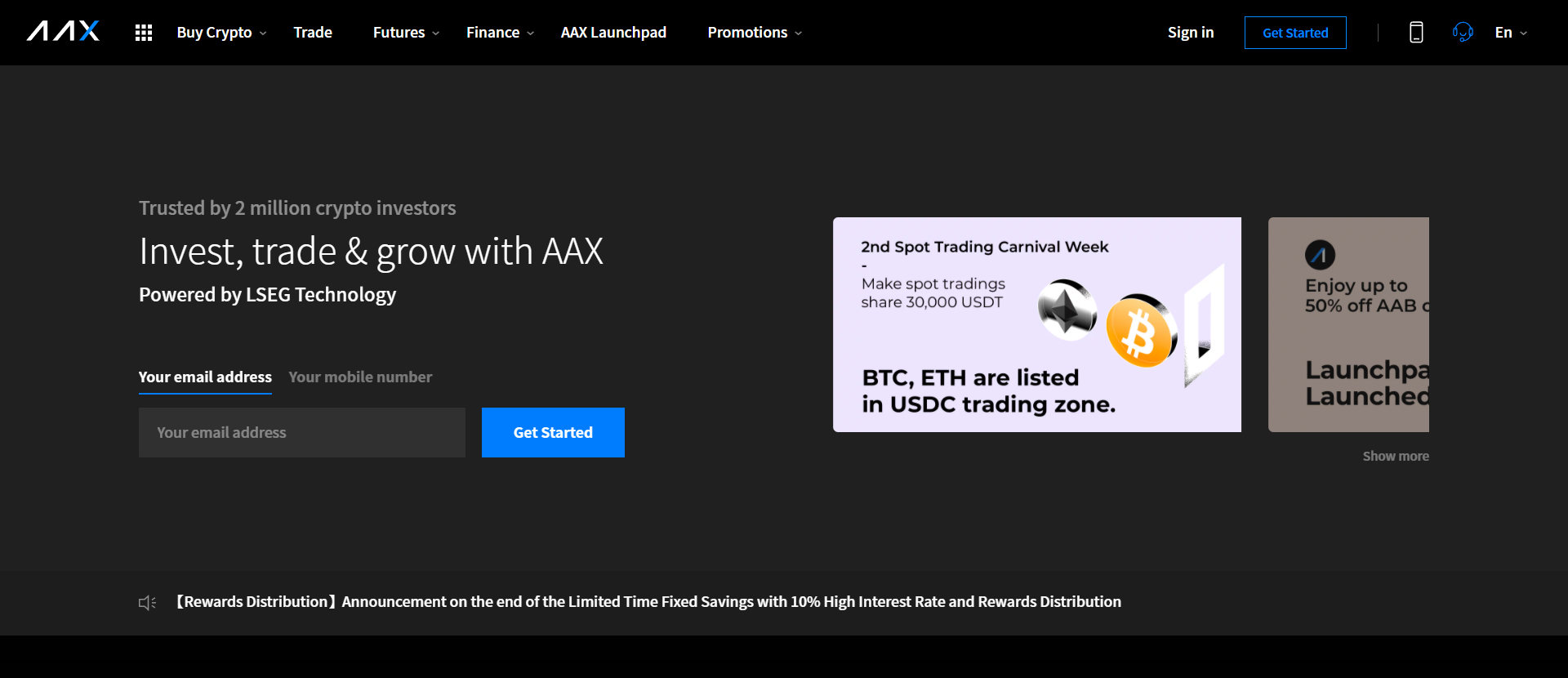 AAX Exchange partners The TIE