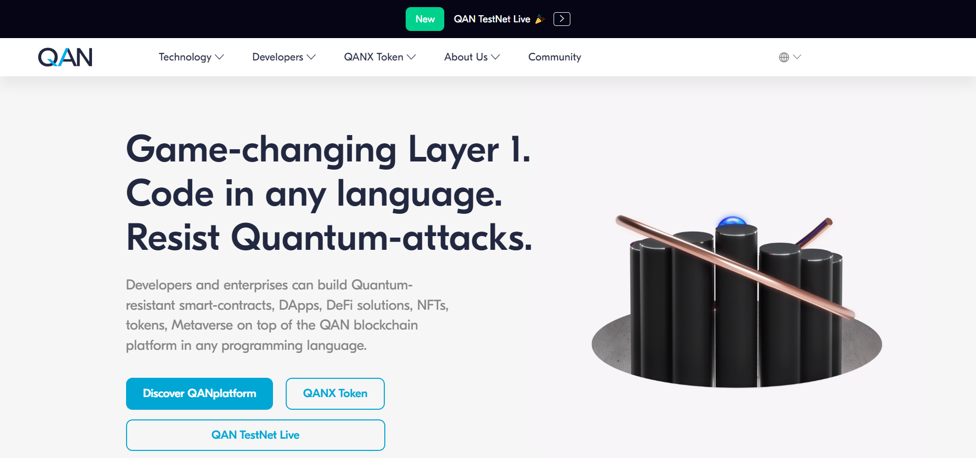 QANplatform launches EVM-compatible blockchain in testnet