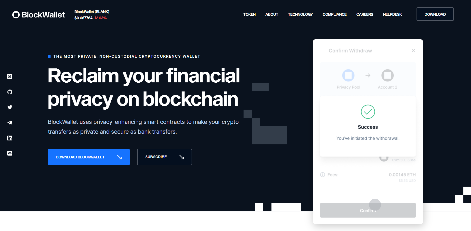 BlockWallet goes live in mainnet