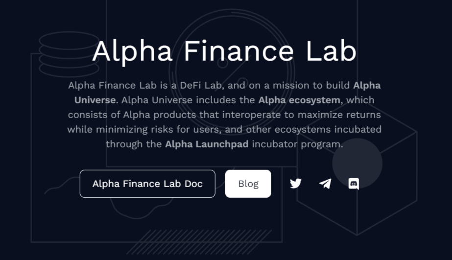 Alpha Finance launches Alpha Ventures DAO
