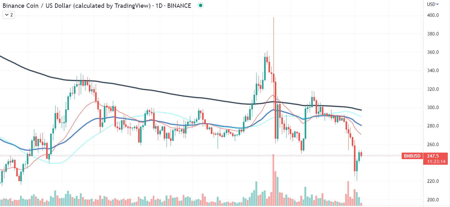 Gráfico de BNB