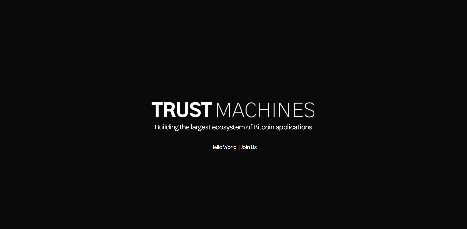 Trust MAchines که توسط Coinbase، Ameritrade، a16z آلوم پیوسته است