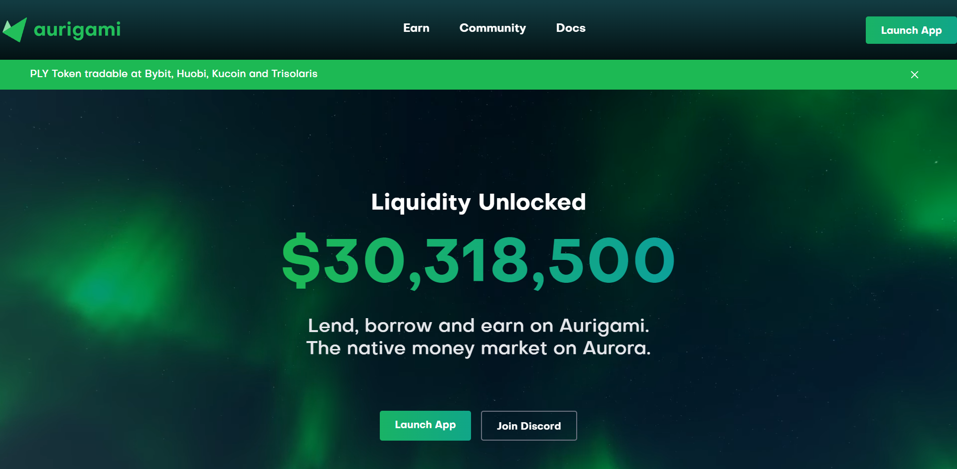 Aurigami (PLY) voltooit tokensverkoop van $12 mln