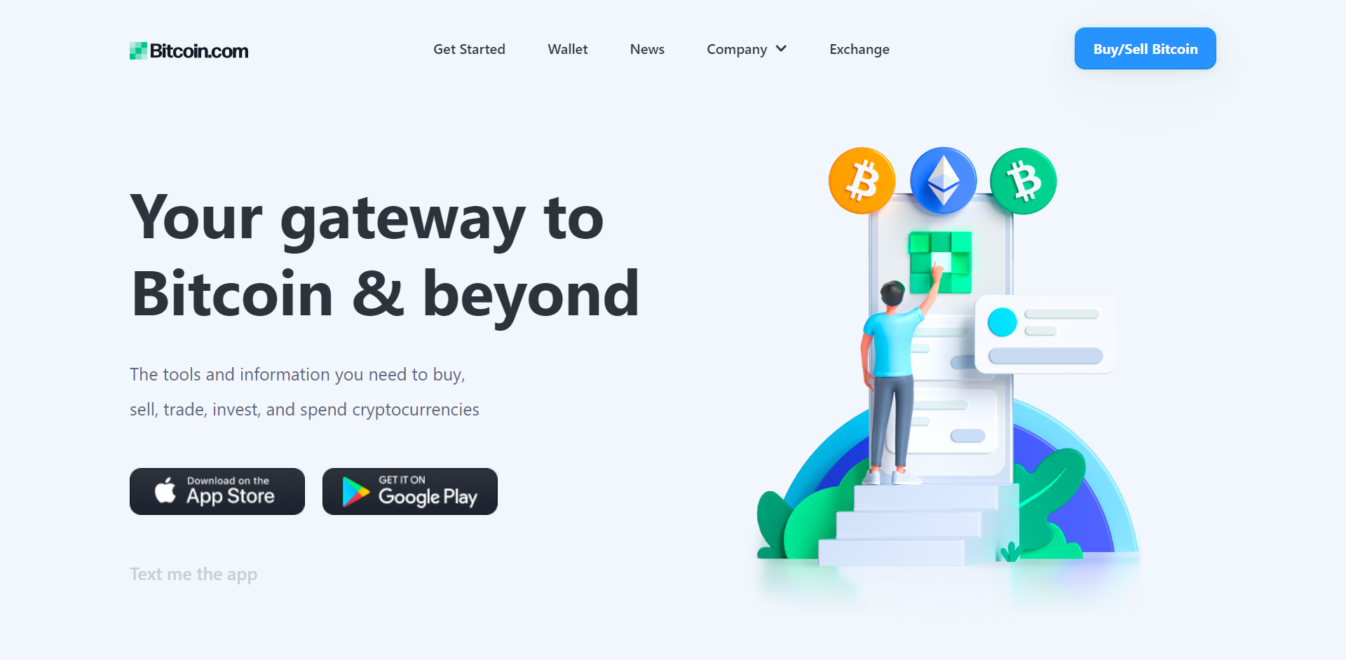 Bitcoin.com သည် 100+ cryptocurrencies (ERC-20 တိုကင်များ) ထည့်သည်