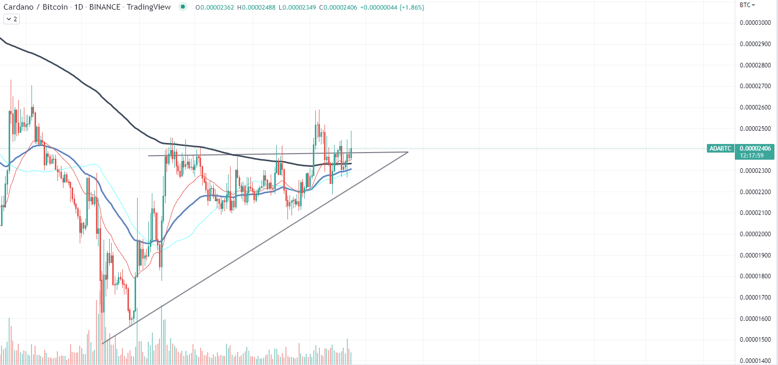 Cardano ဇယား