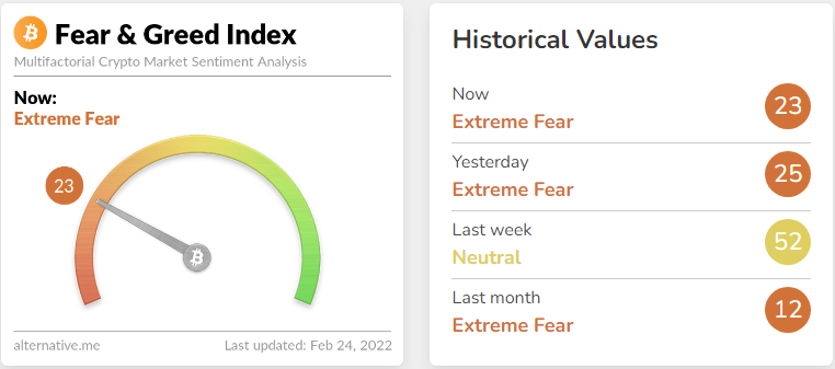 Crypto Fear & Greed Index