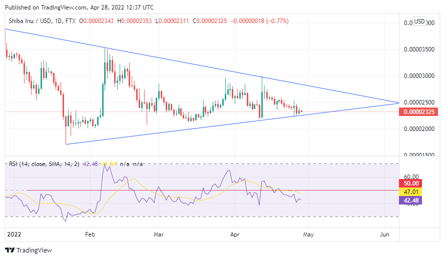 SHIB/USD Daily Chart, Source: TradingView