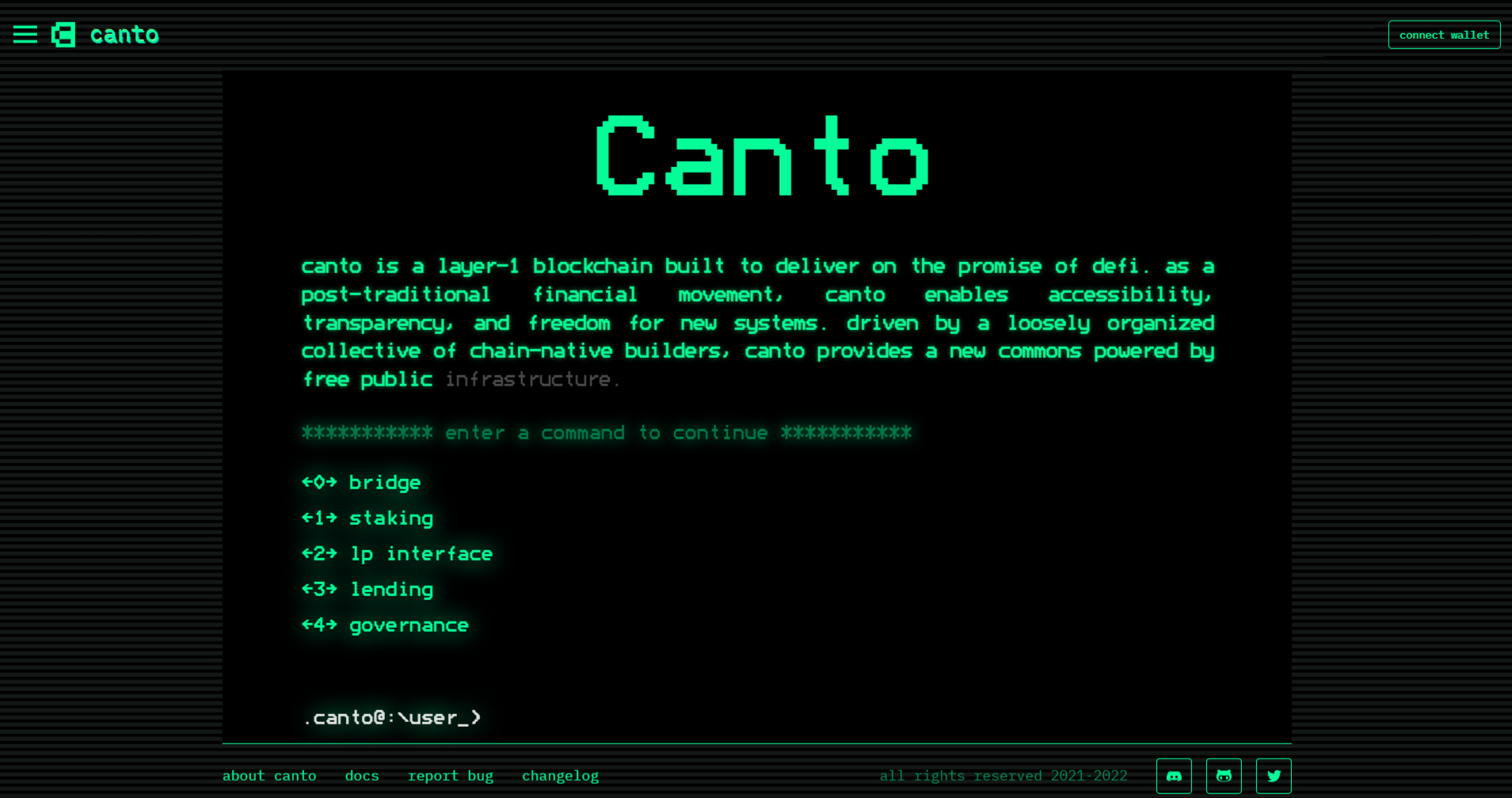 canto crypto price