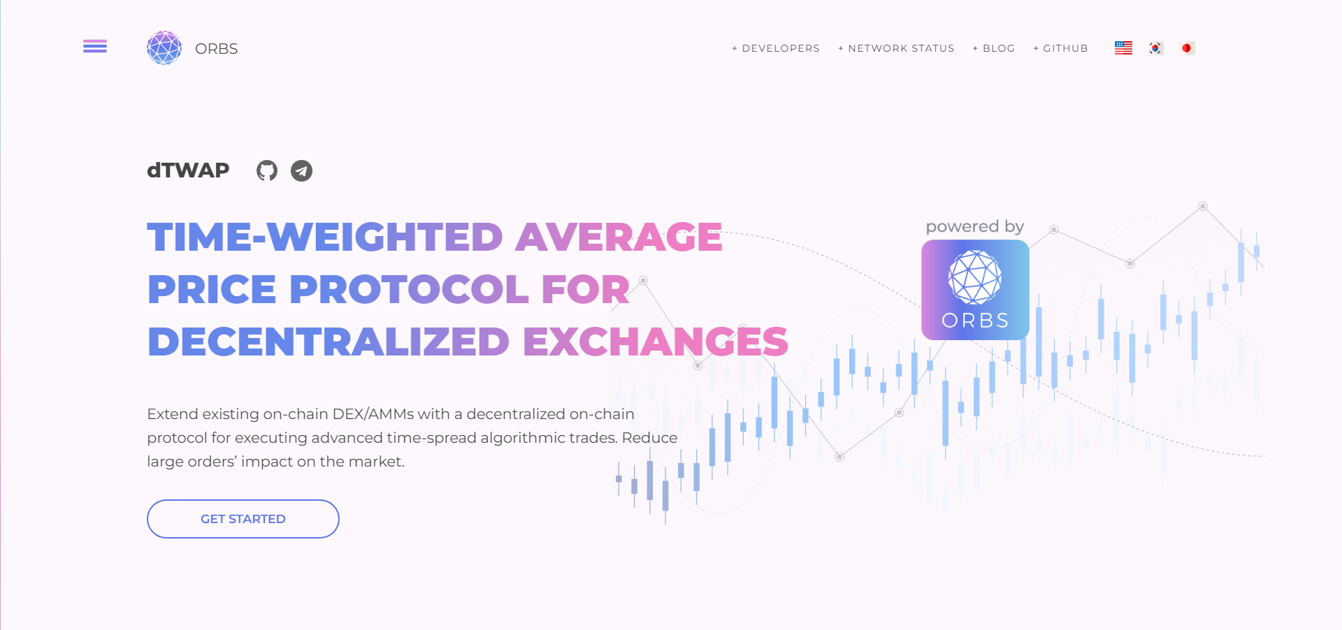 QuickSwap is now integrated with Orbs' dTWAP protocol