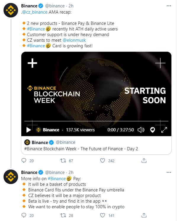 binance competitor