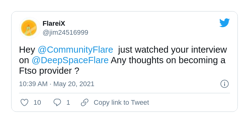 Flare Community won;t launch a FTSO