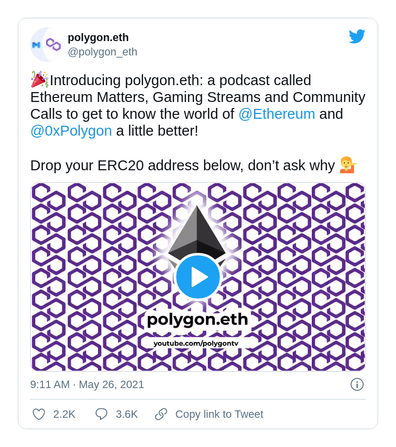 Polygon Network releases Ethereum's SDK