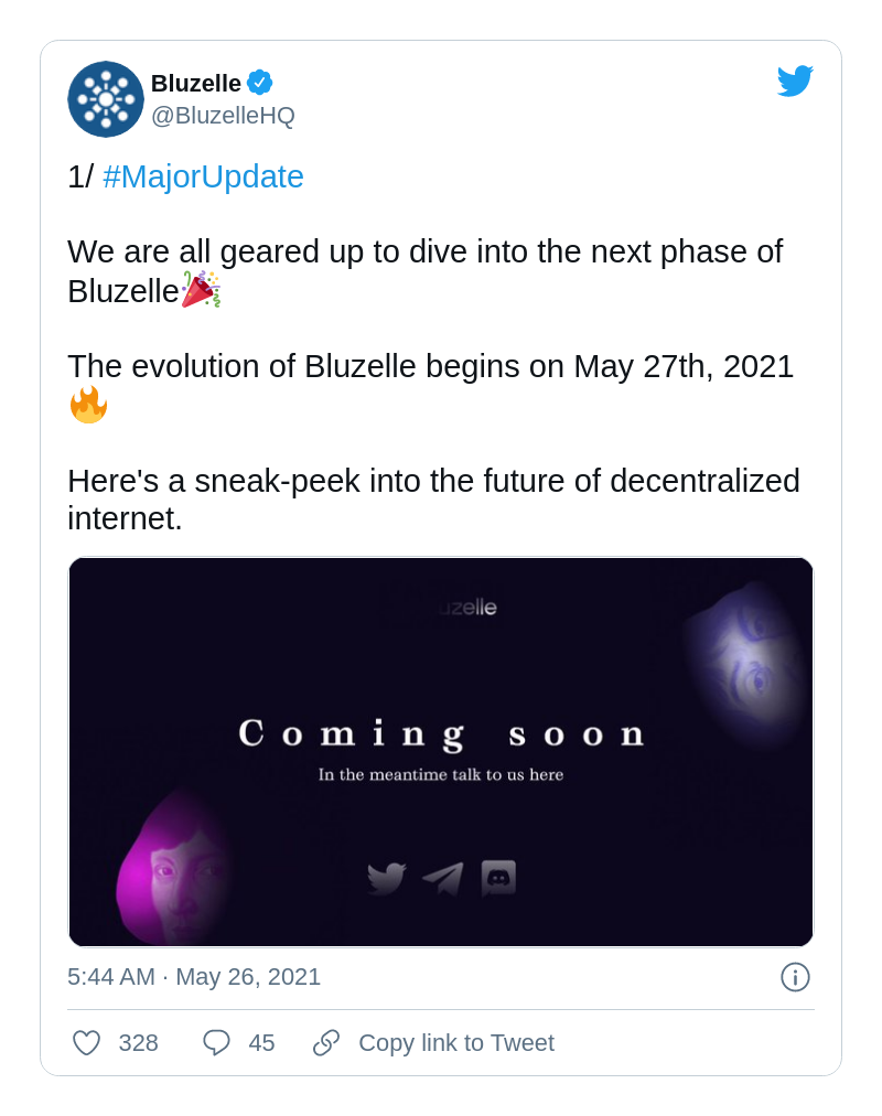 Bluzelle (BLZ) announces 2.0 release