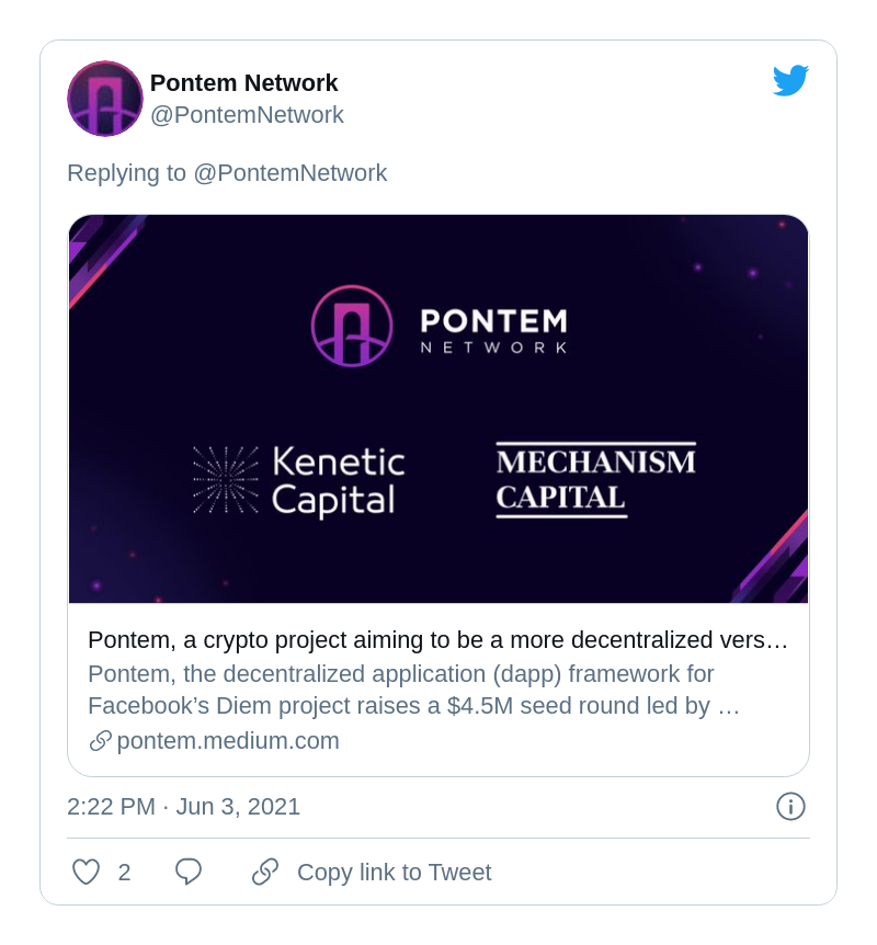 Pontem secures $4.5M