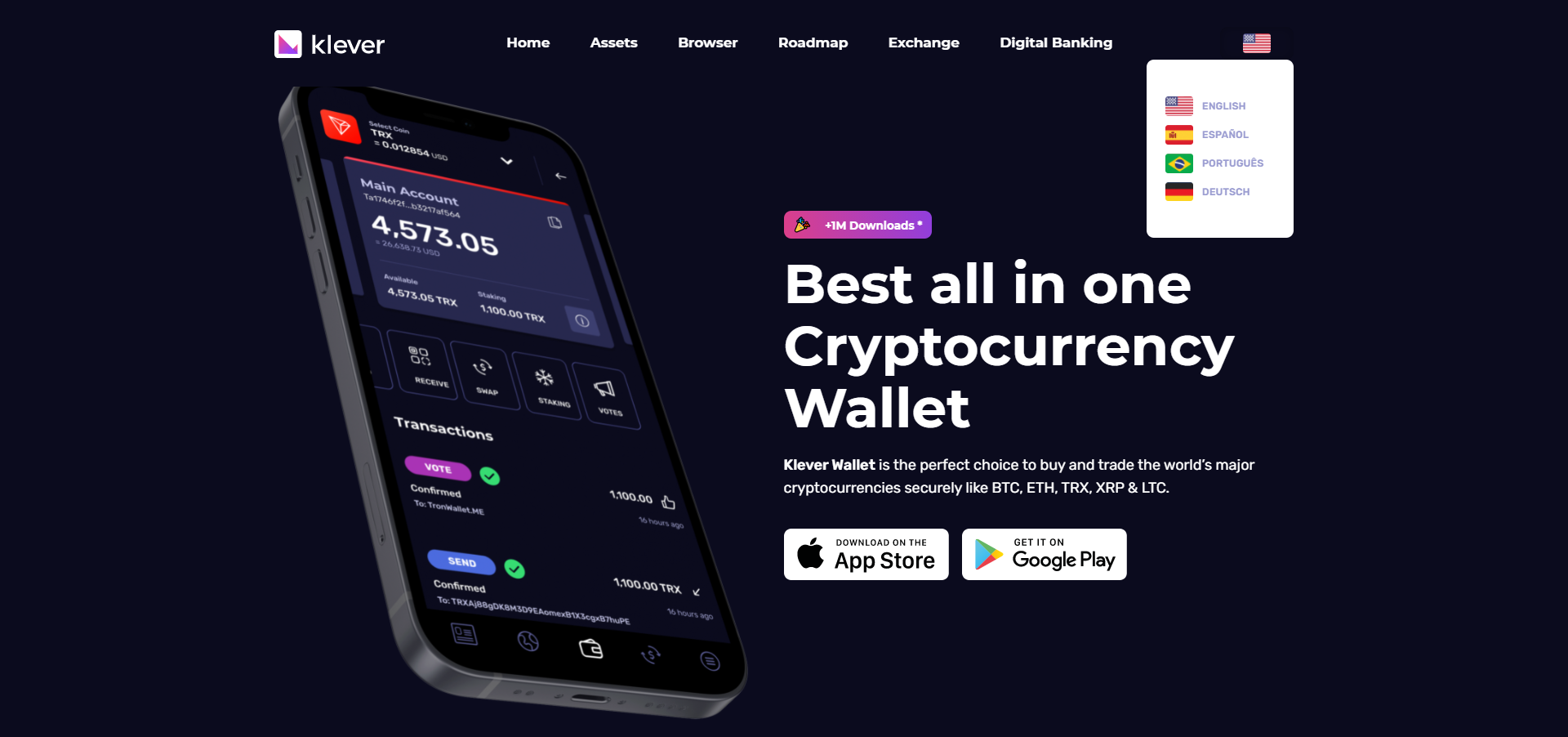 Klever app launches its own exchange