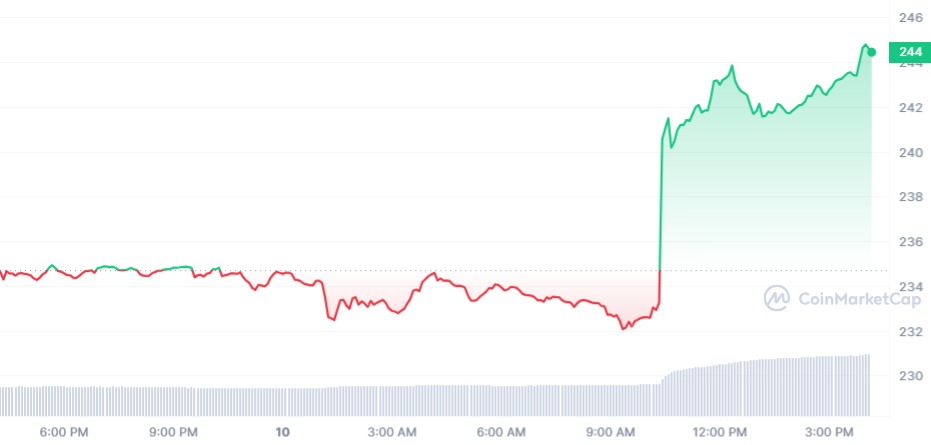 BNB/USD 1D Chart